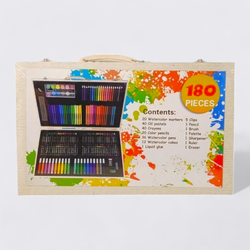 Wooden Art Kit -180 Pcs - CK-180