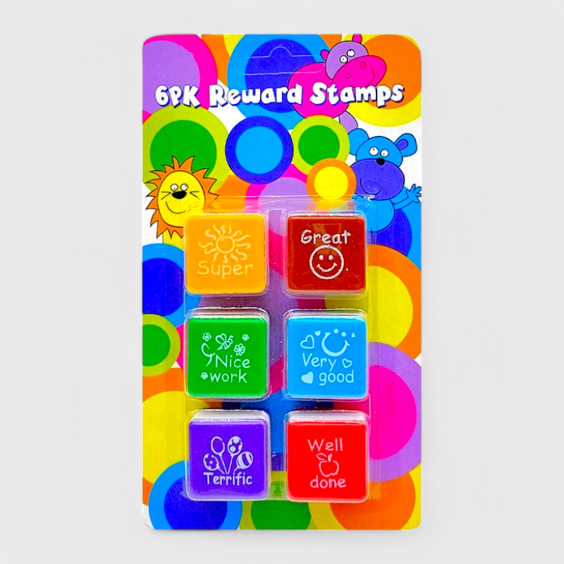 Smile Sun Stamp Set  - Pack Of 6 - CS-0320