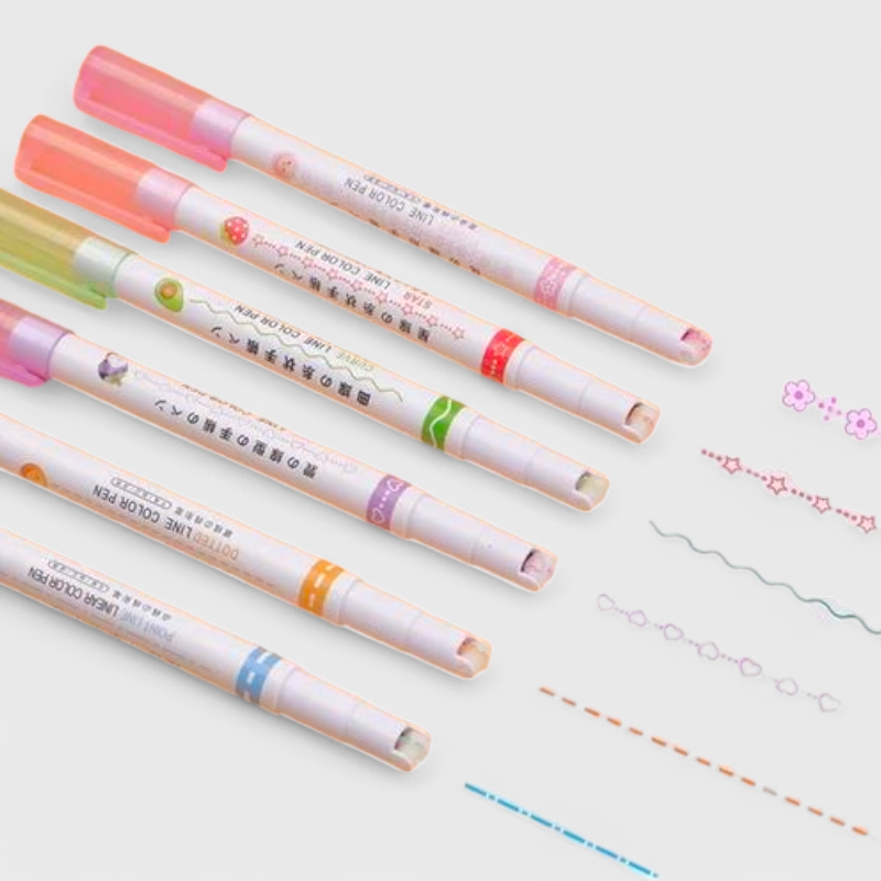 Linear 6 Colour HY-9009-6