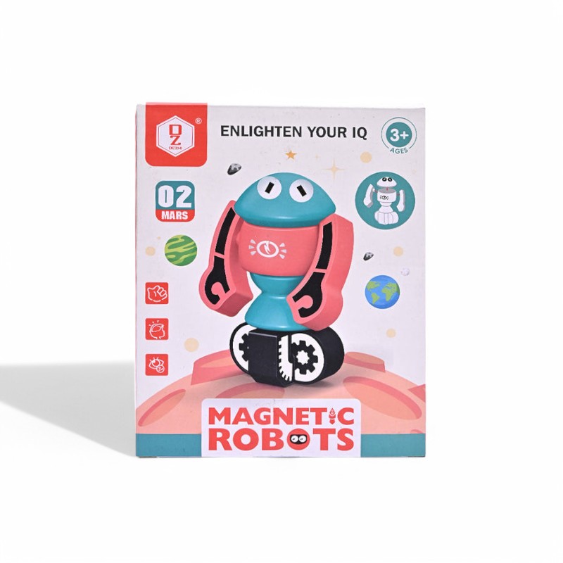 Magnetic Robot Block Mars HD-361