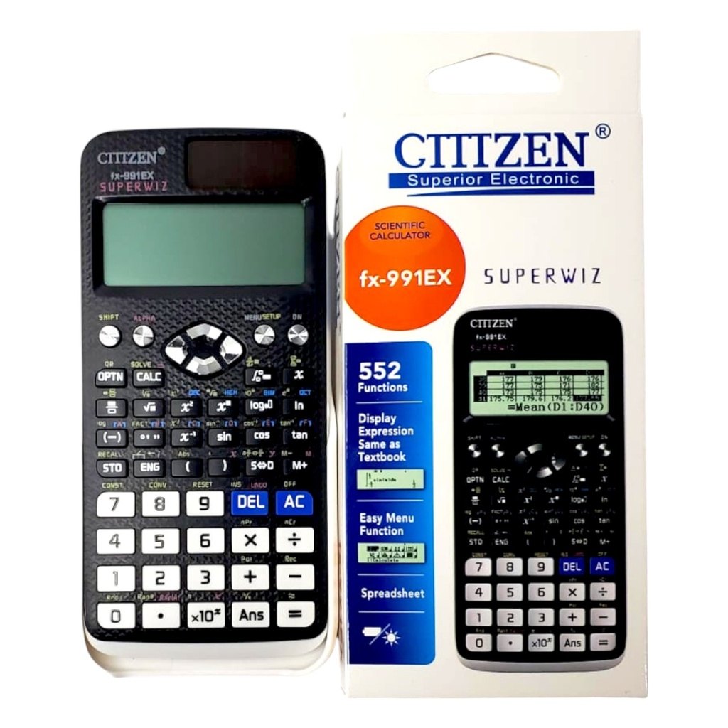 Citizen Scientific Calculator fx-991EX - Local