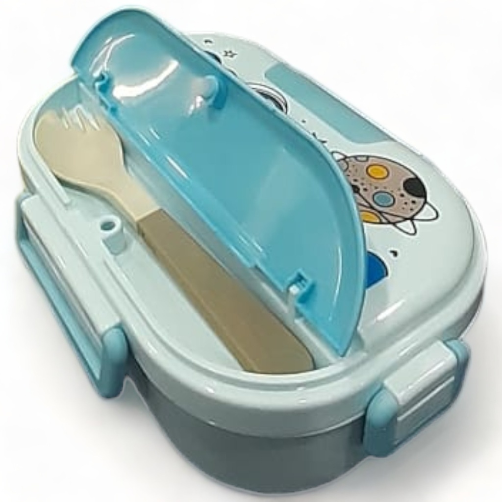 Lunch Box - Blue - outer space