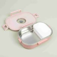 Steel Lunch Box - Pink