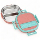 Stainless Steel Children's Lunch Box - Pink