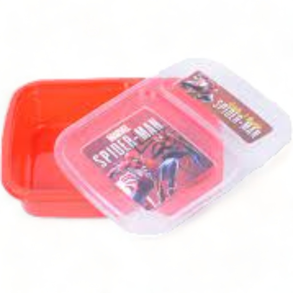 SpiderMan Lunch Box Plastic (small)