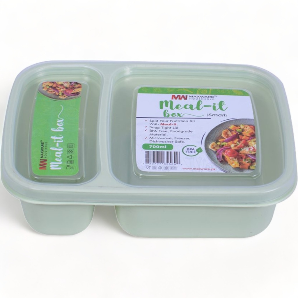 Lunch Box Plastic (Small) - Sea Green