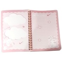Kuromi Spiral Binding Fancy Diary