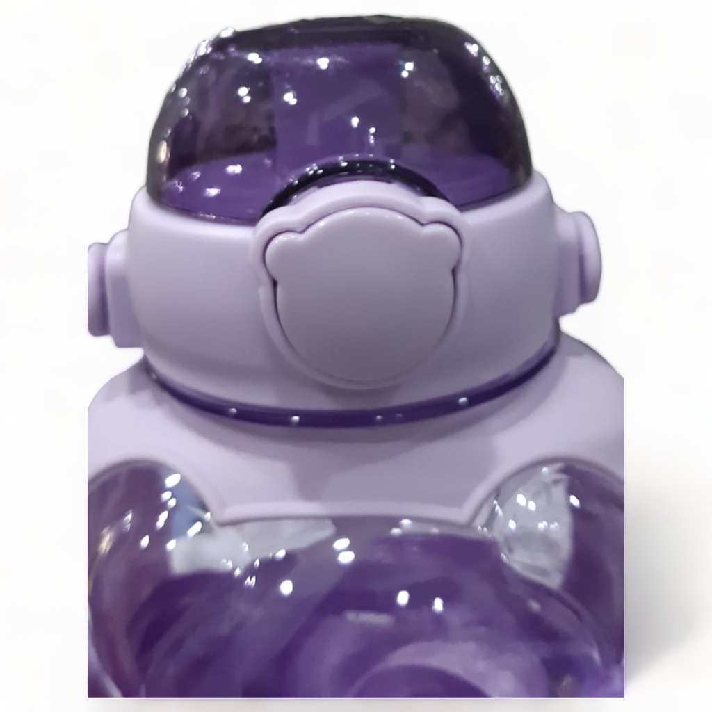 Tyeso Travel Tumbler (Purple) Plastic Water Bottle