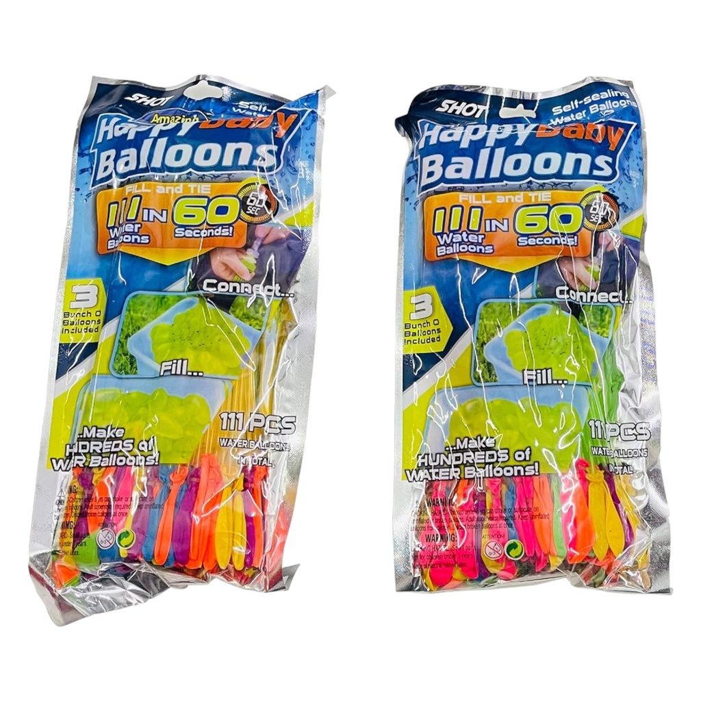 Happy Baby water Balloons 111pcs