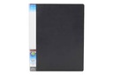PVC Clip File Legal Size  - Black