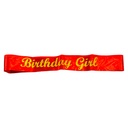 Birthday Girl Sash - Assorted Color