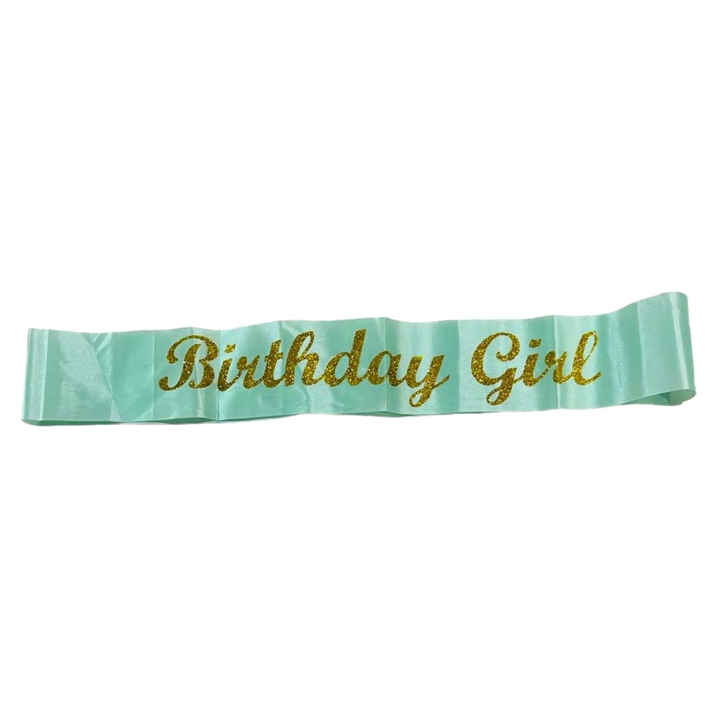 Birthday Girl Sash - Assorted Color
