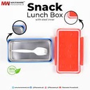 Maxware Household Snack Lunch Box With Steel Inner