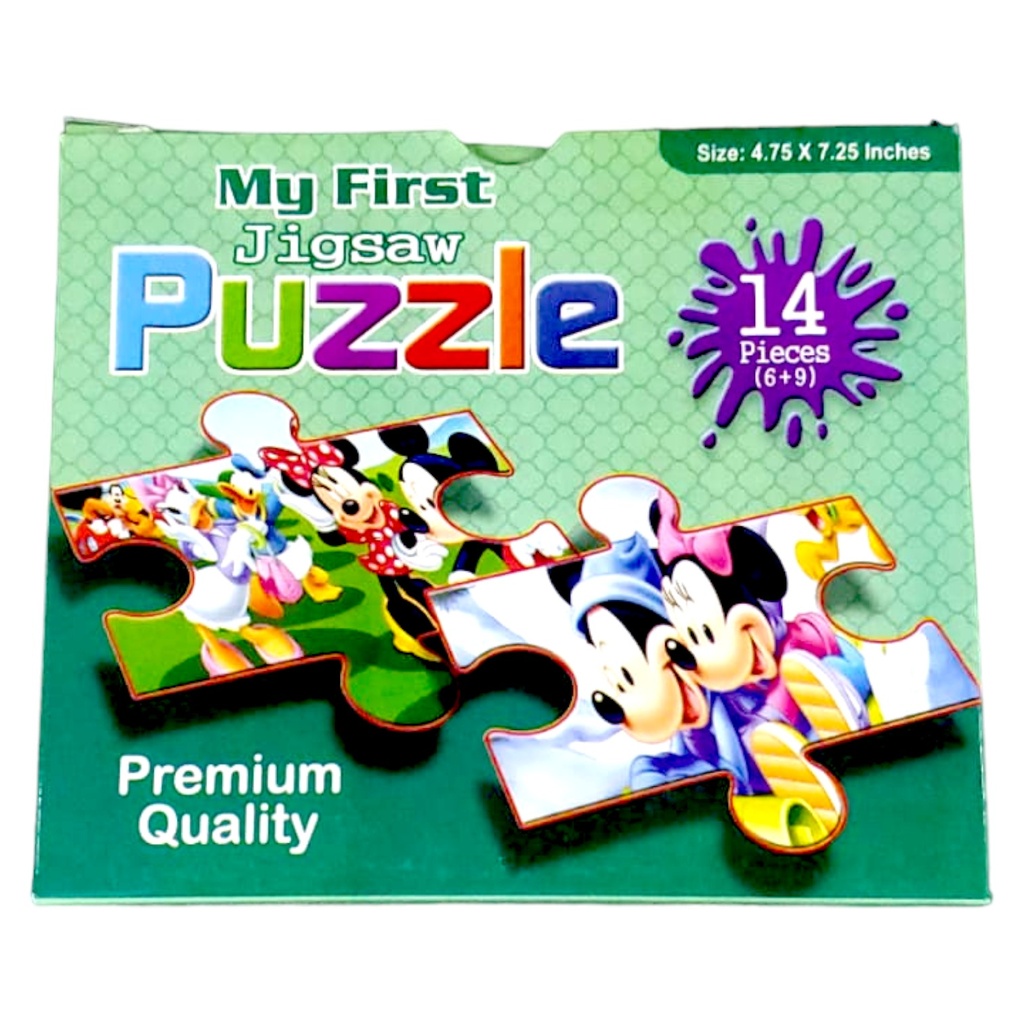 My First Jigsaw Puzzle Mickey Mouse 14 Pieces (Children's)