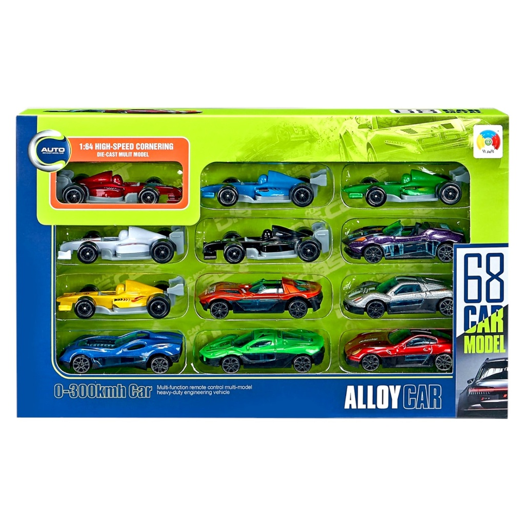 1968 Luxury Alloy Car Model – 12 Cars NO.G5688