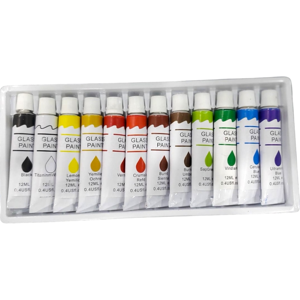 Glass Colours - 12 Colors (BD-BM2112)