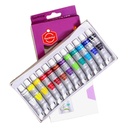 Fabric Colors - 12 Tubes - 6ml - Keep Smiling - No.7706F