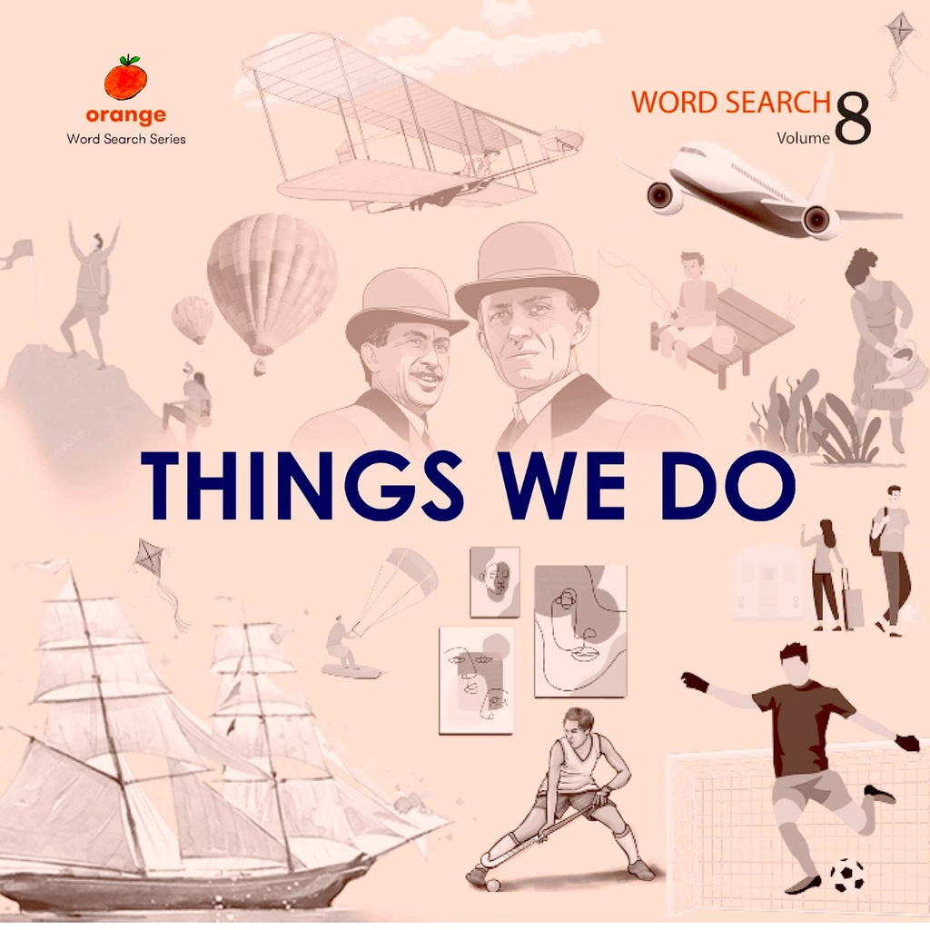 [9789695504185] Word Search: Things We Do Volume 8 Pb 2021