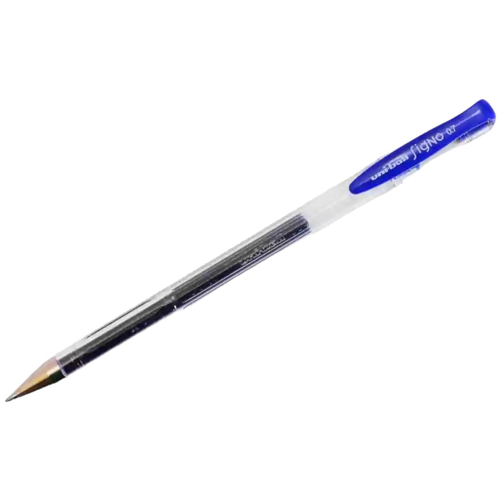 [4902778930304 / 4902778781265] Uni Ball Signo Gel Pen - Blue - UM-120