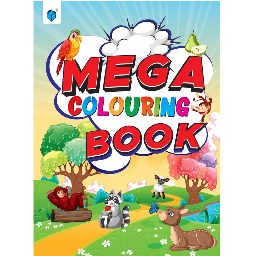 [9786273101040] Mega Colouring Book