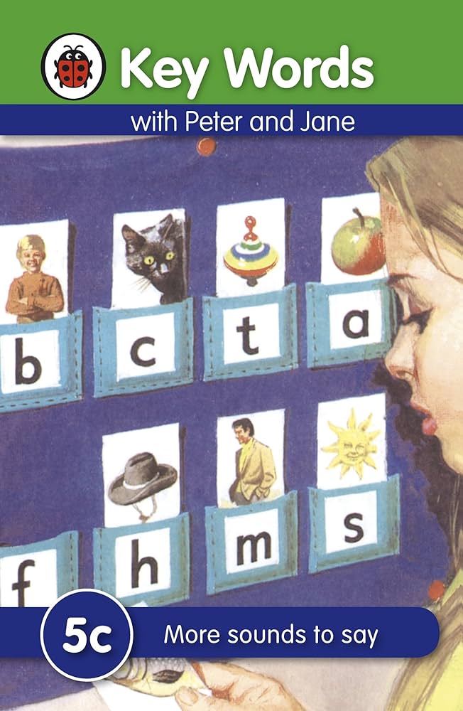 More sounds to say - 5c - key words with peter and jane