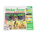 Dinosaur Sticker Scene - N298075