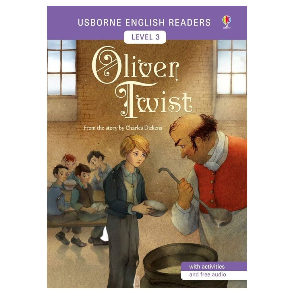 [9781474924689] Oliver Twist - Usborne English Readers - Level 3