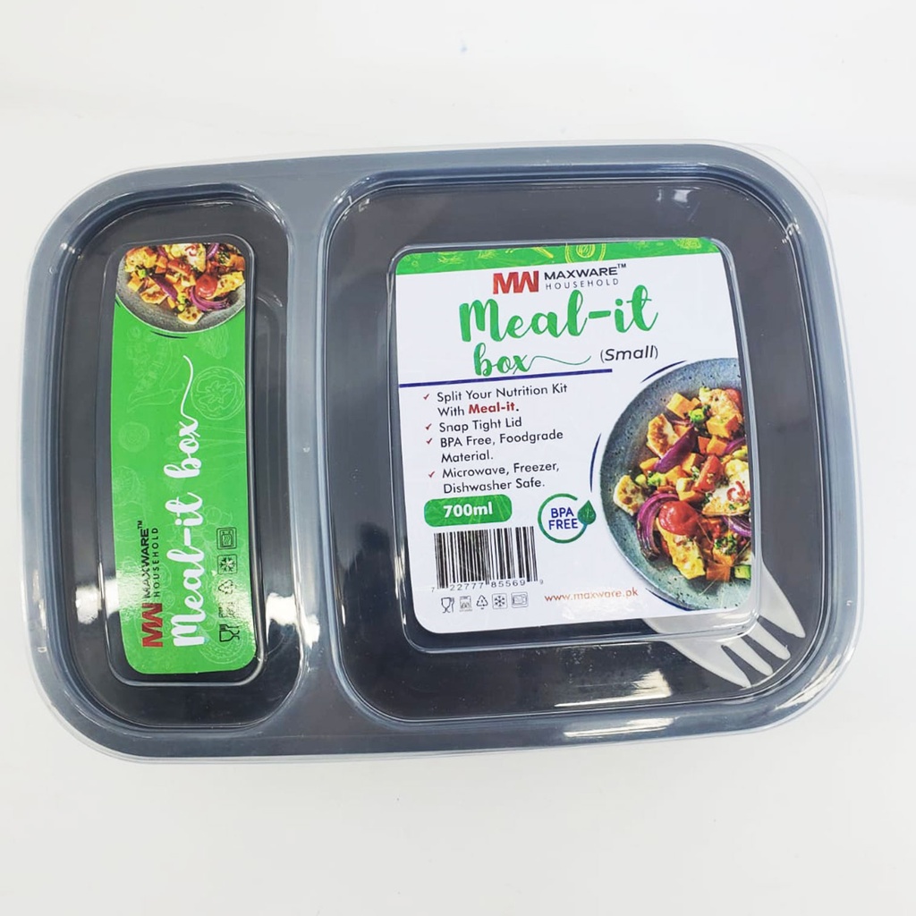 Maxware Lunch Box - Small - Gray