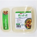 Maxware Lunch Box plastic - Small - Skin Color