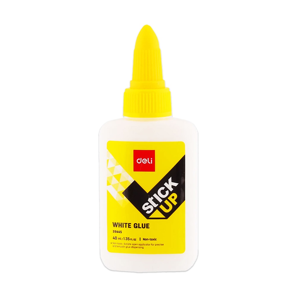 [6935205394453] White Glue 1Pc - 40ml - Deli - NO.39445