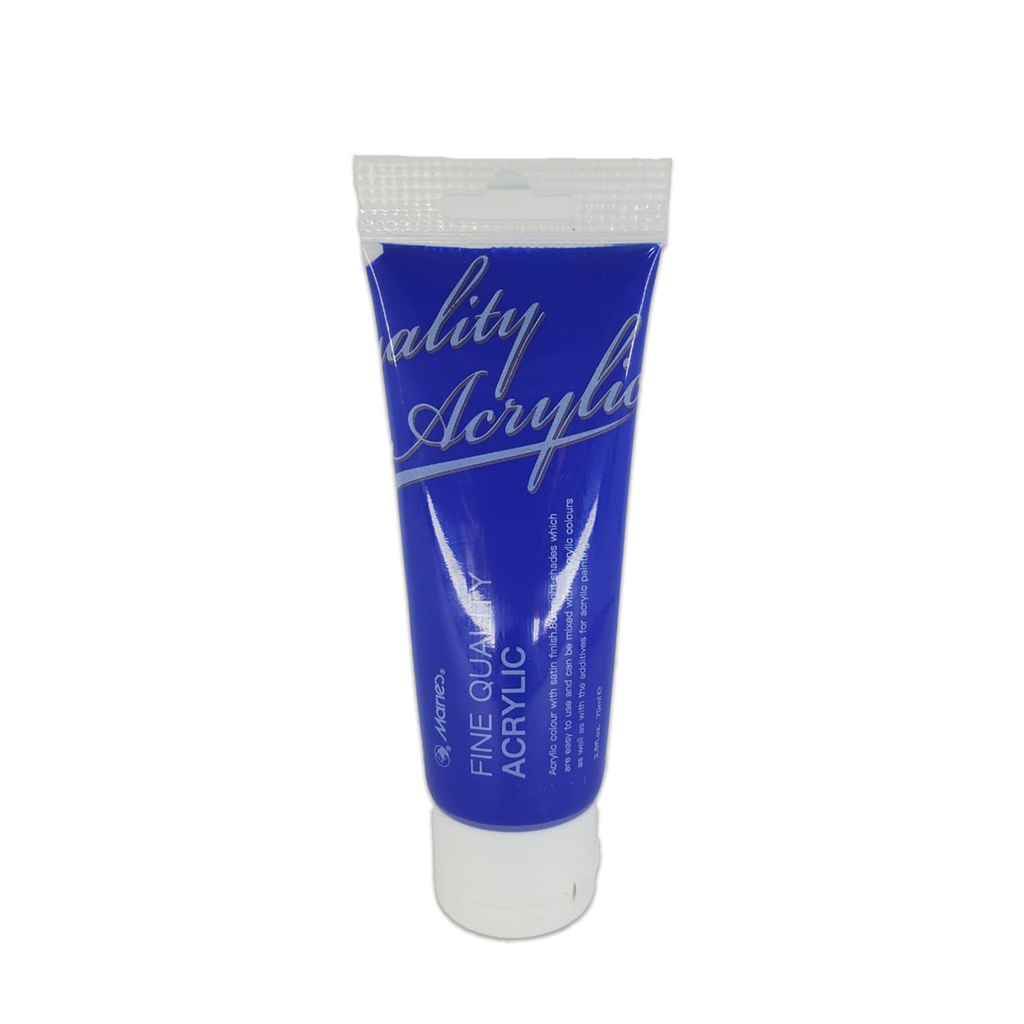 Maries Acrylic Paint - 75ml - No. 443 - Ultramarine Blue