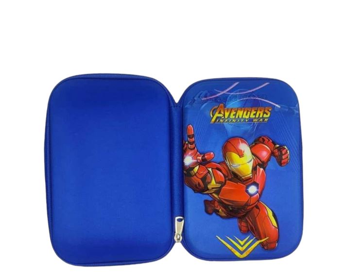 Hard Cover Avengers Pencil Box - Iron Man