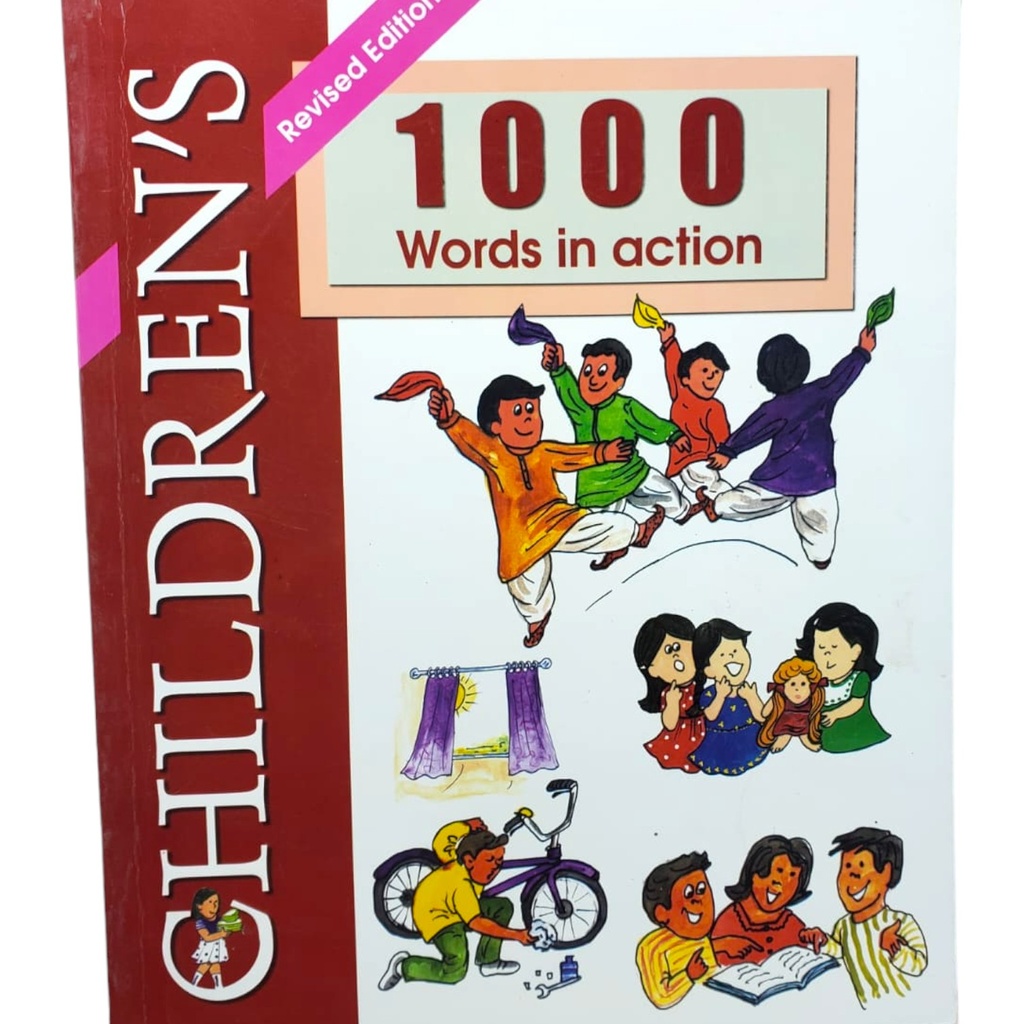 [9698668027] Children's 1000 Words in Action - Revised Edition