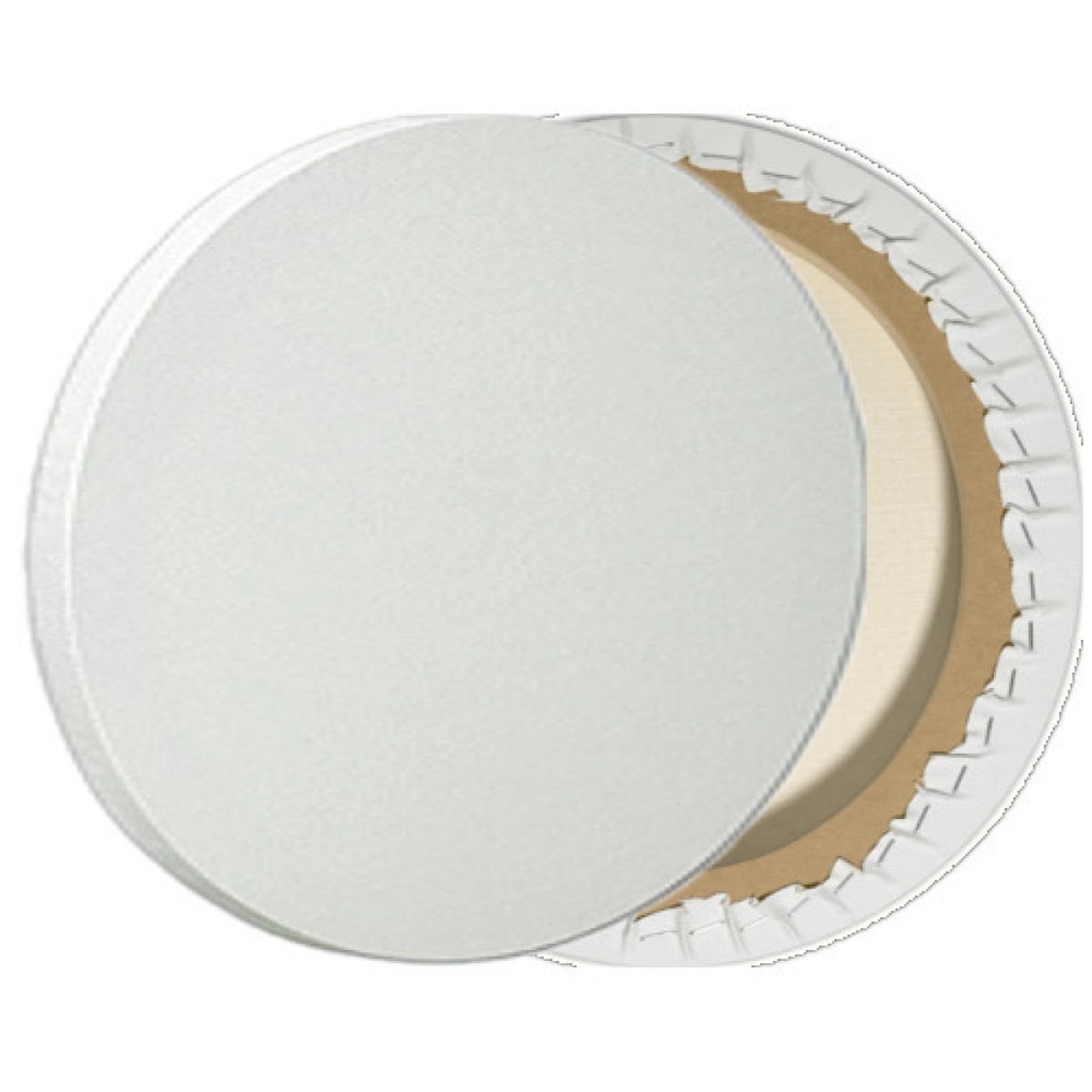 Circle Shape City Canvas Fine Quality - 12 Inch
