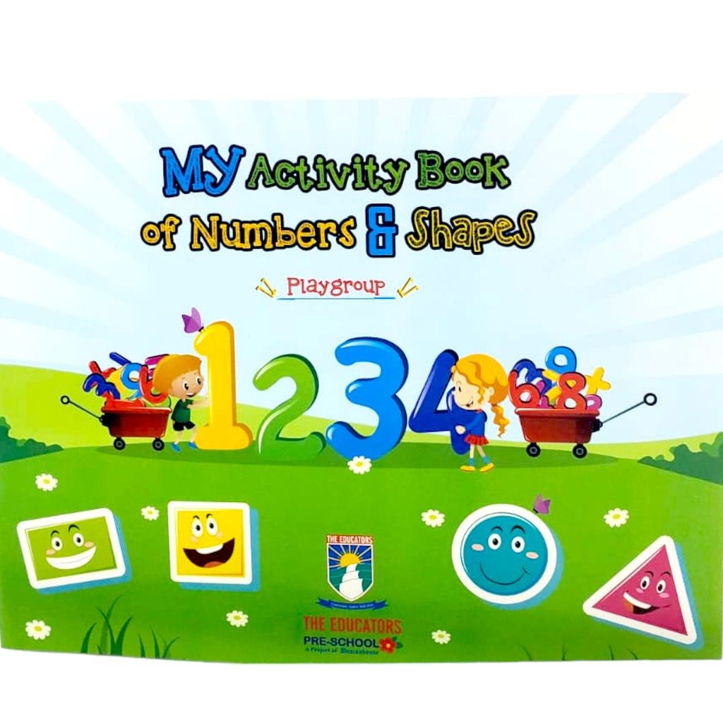 My Activity Book of Numbers & Shapes - PlayGroup