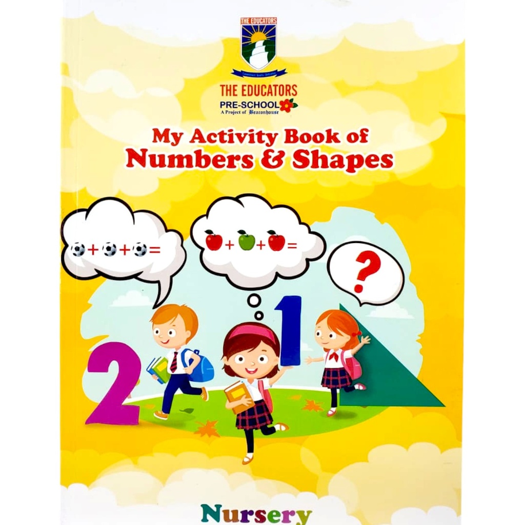 My activity Book of Numbers & Shapes - Nursery