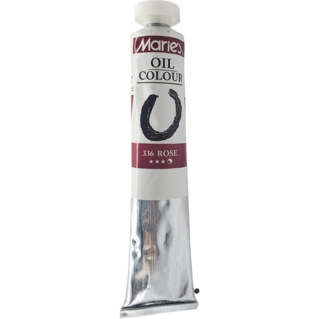 Oil Colour Paint Tube - 336 Rose - 50ml - Maries