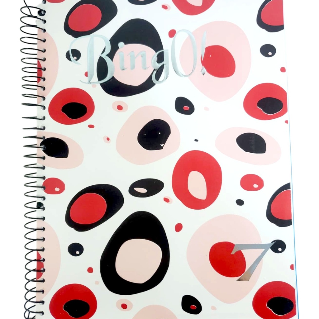 [008241977600] BingO A4 Size 7 in 1 Spiral Notebook 420 Pages