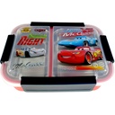 McQueen/Car Lunch Box - Double Compartment - Red | A-2