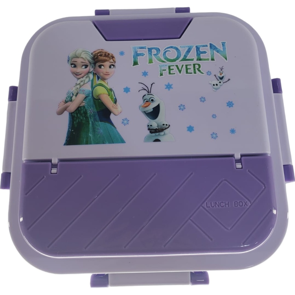 Frozen Steel Lunch Box - Purple - No. A-7