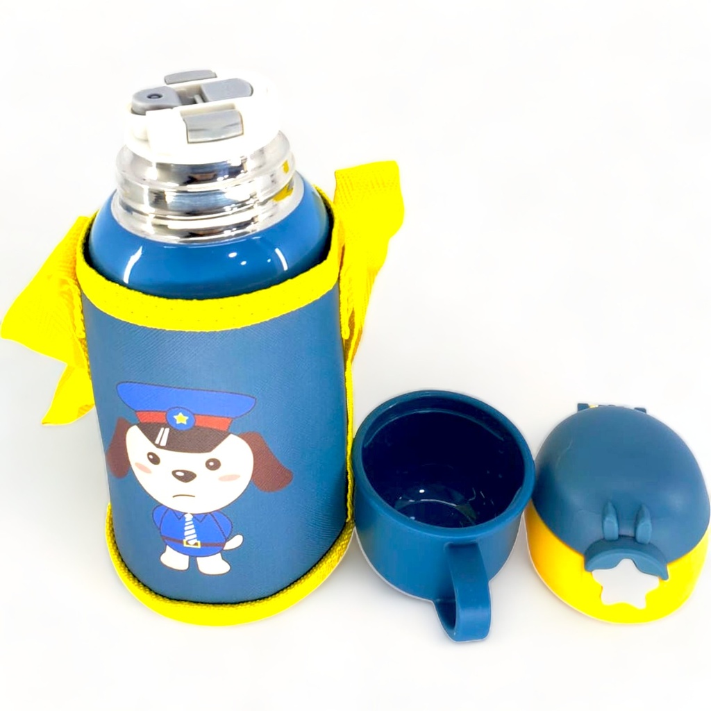 Paw Petrol Stainless Steel Water Bottle - Blue - No. D-28
