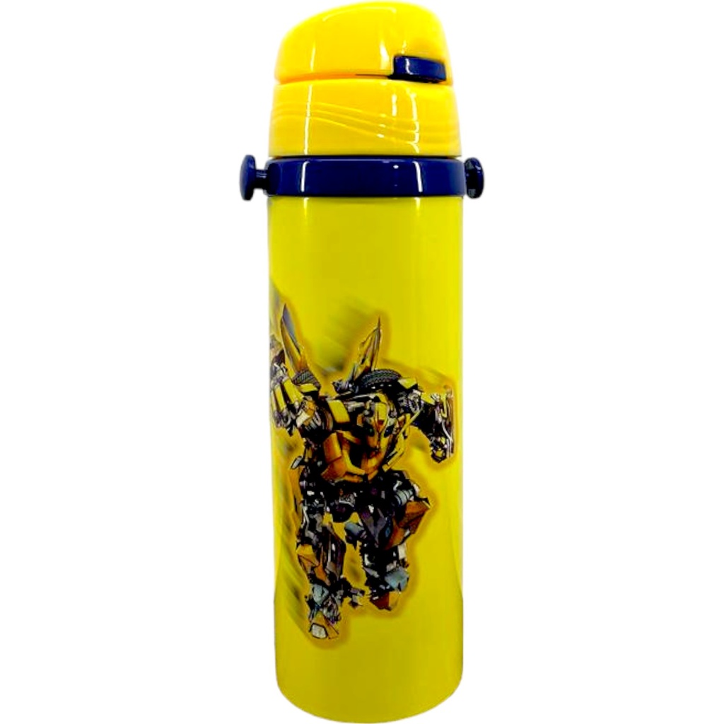 Transformer Stainless Steel Water Bottle - Yellow | D-5
