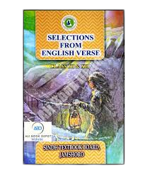 Selections From English Verse Class XII- Sindh Text Board