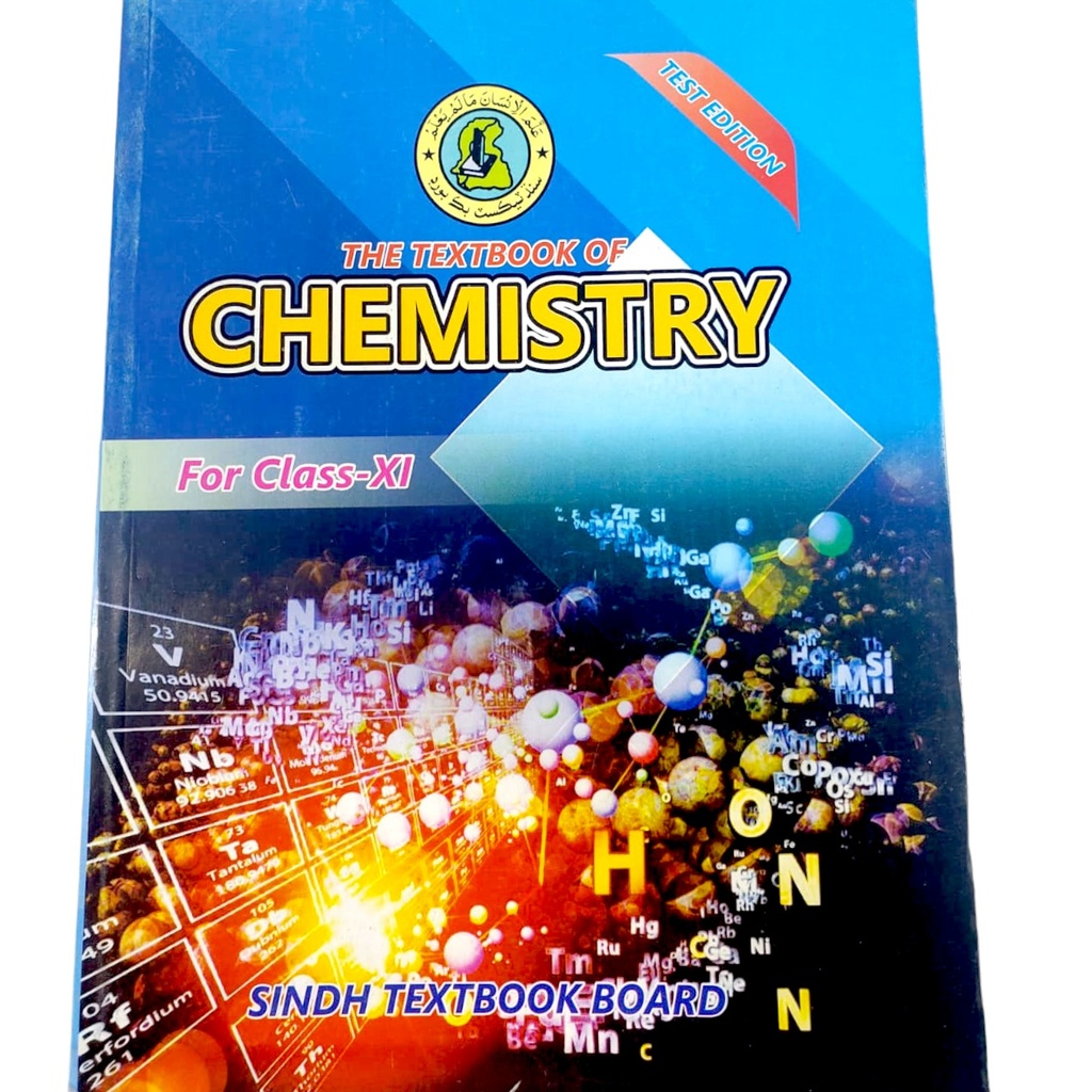 The Textbook of Chemistry for Class XI Sindh Text Board