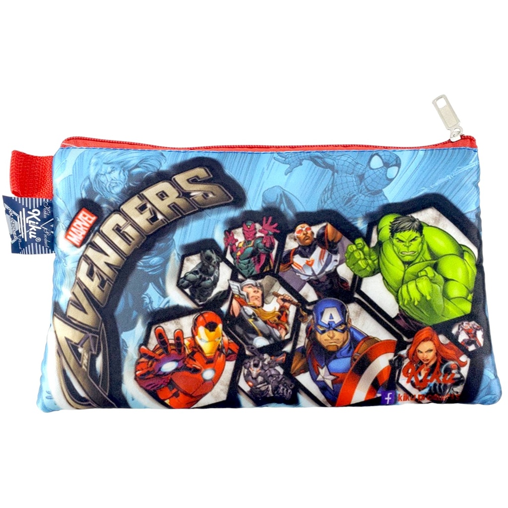 Single Zipper Pencil Pouch (Assorted Design)