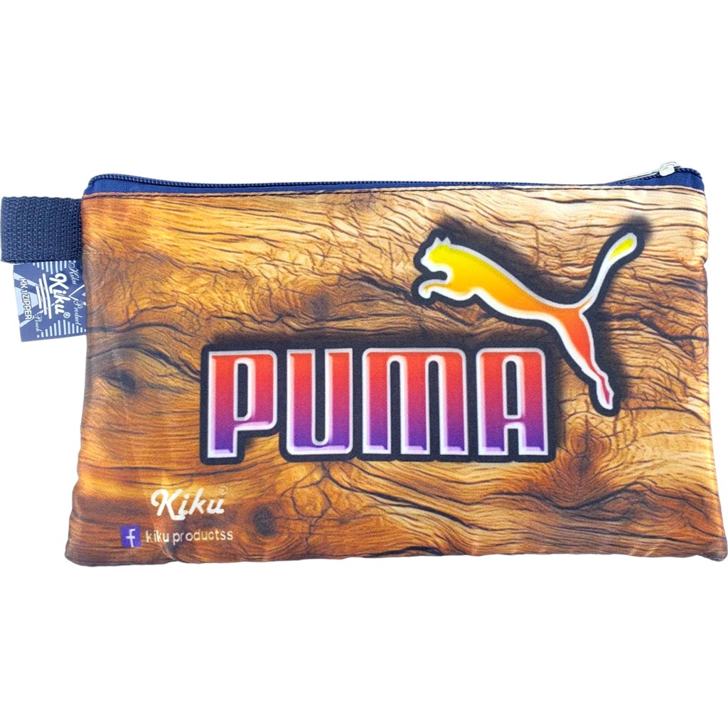 Puma Single Zipper Pencil Pouch - Assorted Colors