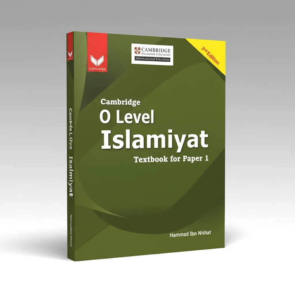 [9789697587438] Cambridge O Level Islamiat Paper 1 Textbook - 3rd Edition - Hammad ibn Nishat