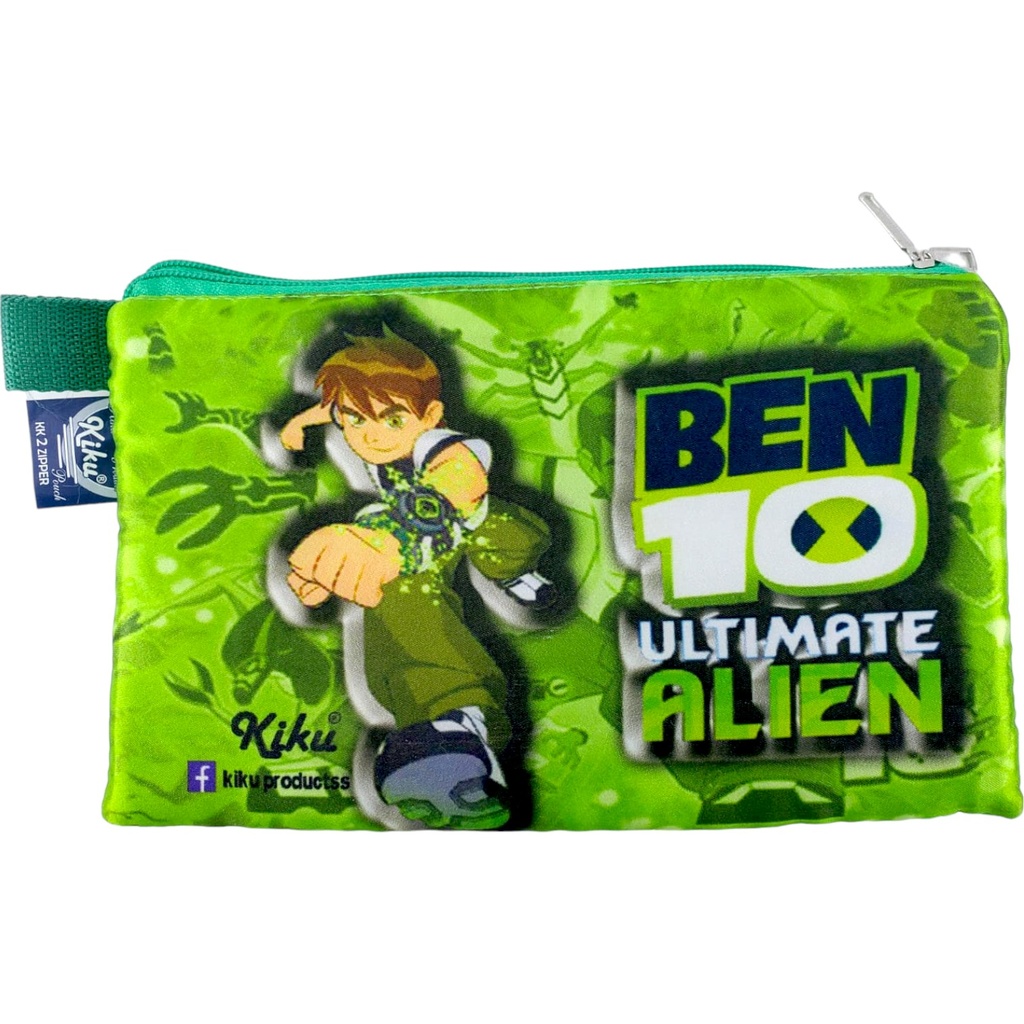 Ben10 Double Zipper Pencil Pouch