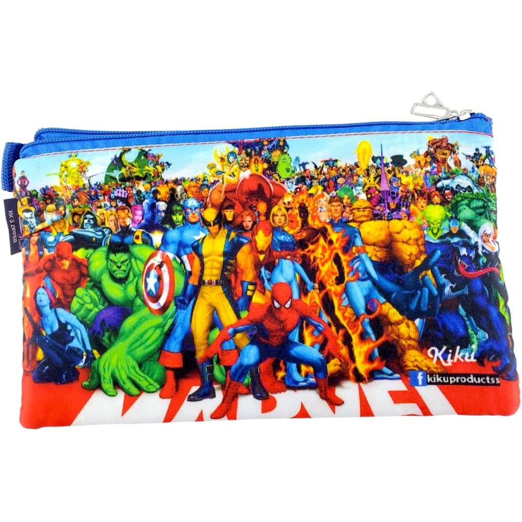 Avengers Triple Zipper Pencil Pouch