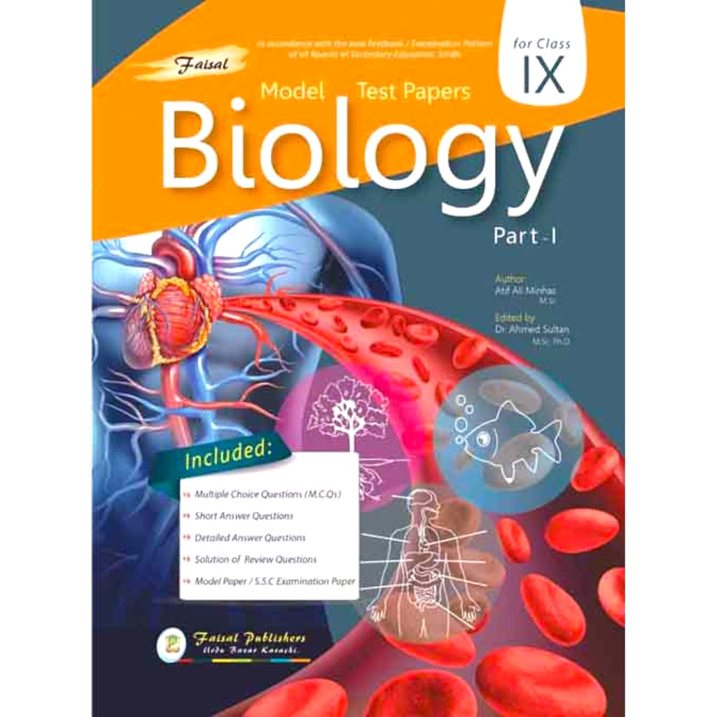 Faisal Model Test Paper Biology IX